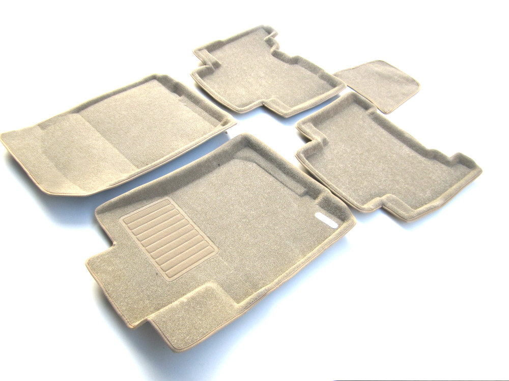 Коврики салона текст. 3D euro-std TOYOTA LC Prado 150 (10-14) /LEXUS GX460 (10-14) (БЕЖ) (EMC3D) NP